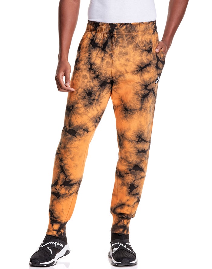 Jogger Champion Hombre - Galaxy Dye ( Naranjas/Negras ) 7029413-BF